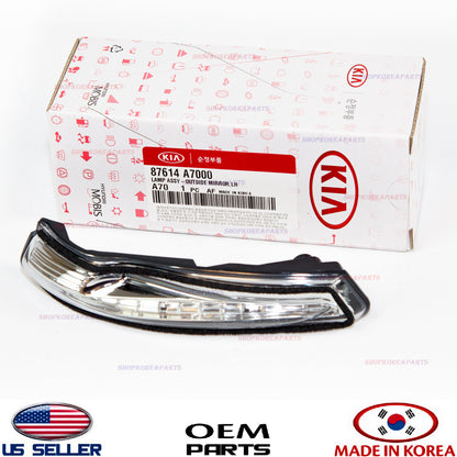 GENUINE Outside Mirror Turn Signal Lamp LEFT Driver Side OEM Kia Forte 2014-2018