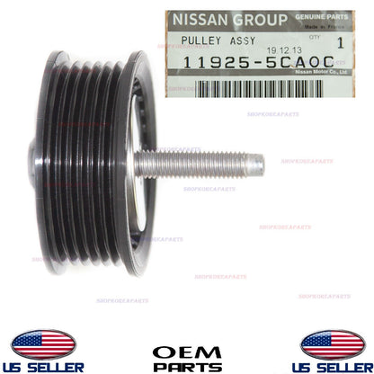 GENUINE Idler Pulley Drive Belt ⭐OEM⭐ INFINITI Q50 INFINITI Q60 3.0L 11925-5CA0C