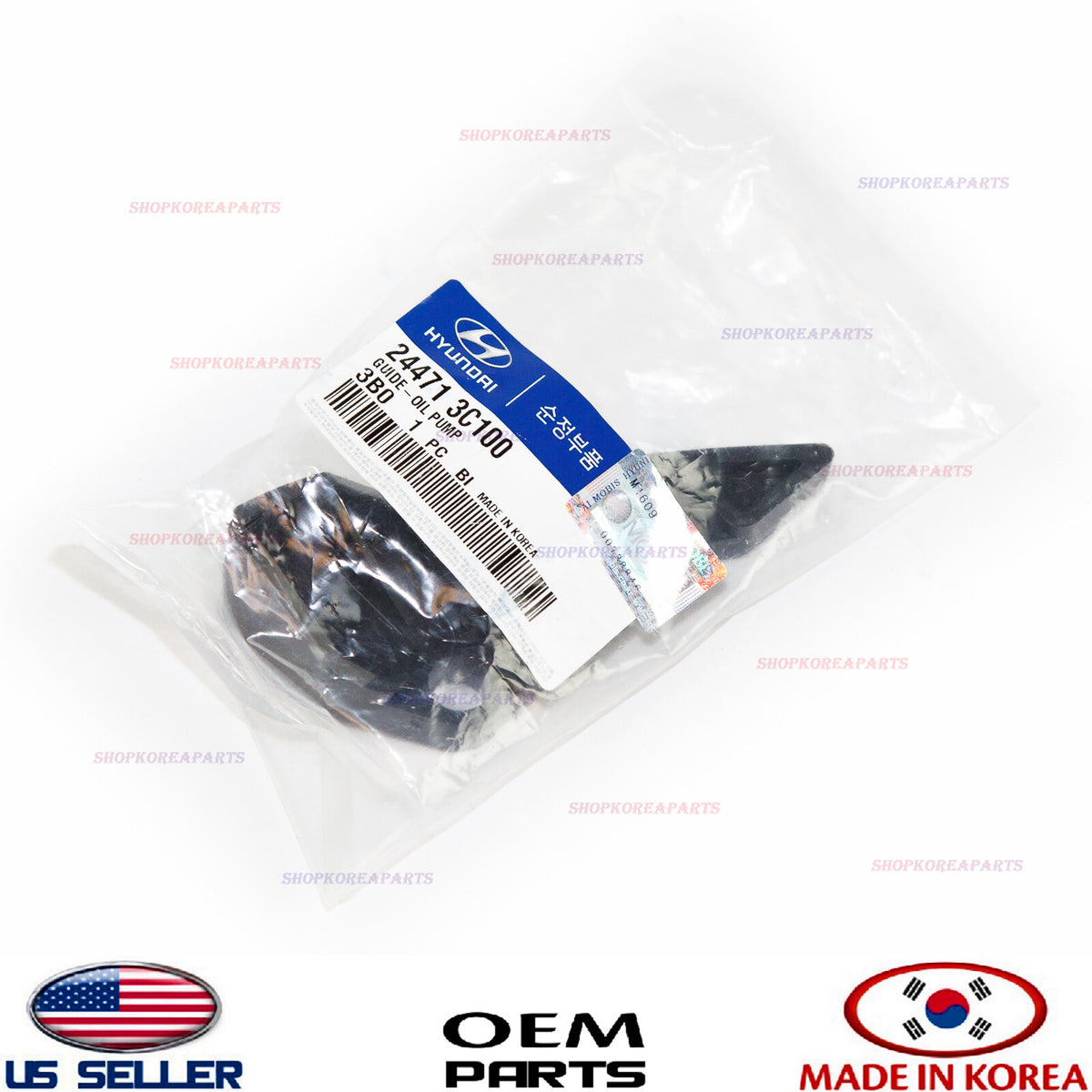 OIL PUMP GUIDE OIL CHAIN GENUINE!!! GENESIS VERACRUZ SEDONA BORREGO 244713C100