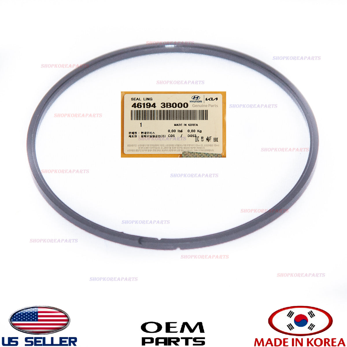 GENUINE Automatic Transmission Case Ring Seal ⭐OEM⭐ Hyundai Kia 46194-3B000