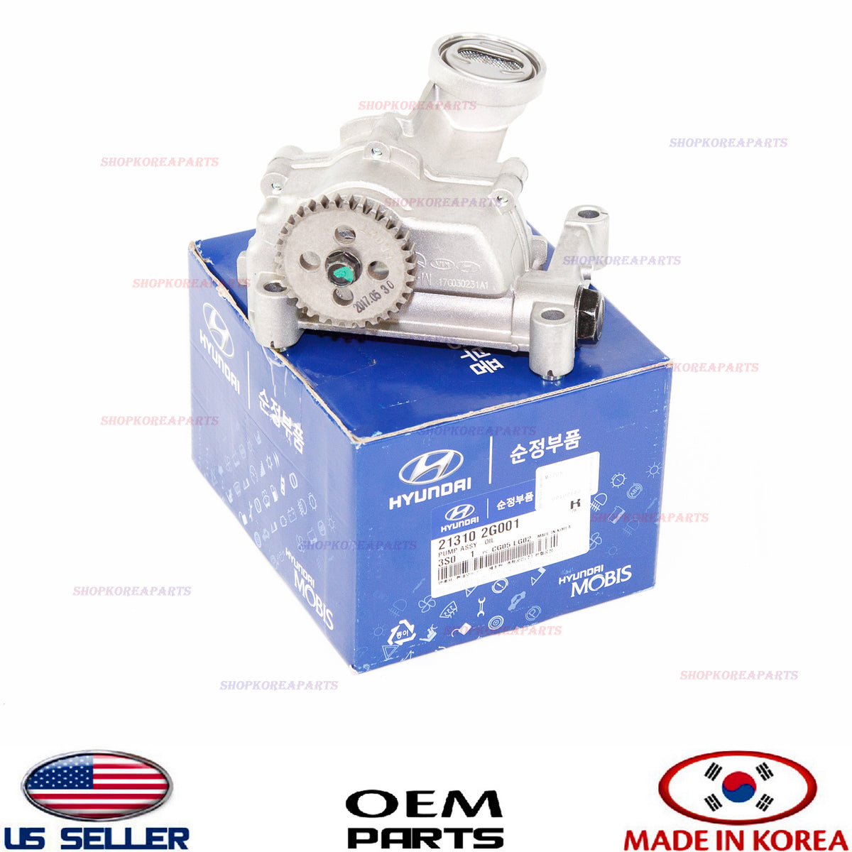 GENUINE Engine Oil Pump OEM Kia Forte Koup / Forte 2.0L 2009-2013 213102G001