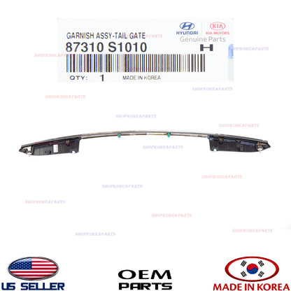 GENUINE Rear Trunk Tailgate Molding Dark Chrome ⭐OEM⭐ HYUNDAI SANTA FE 2019-2020