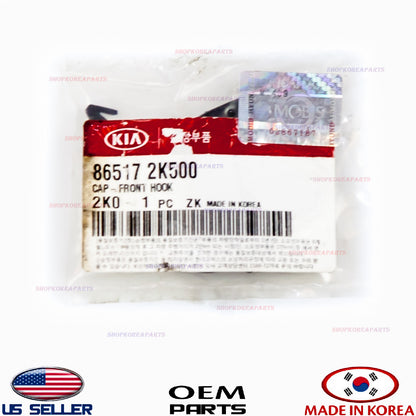 GENUINE Front Bumper -Tow Eye Hook Cap Cover OEM Kia Soul 2012-2013 865172K500
