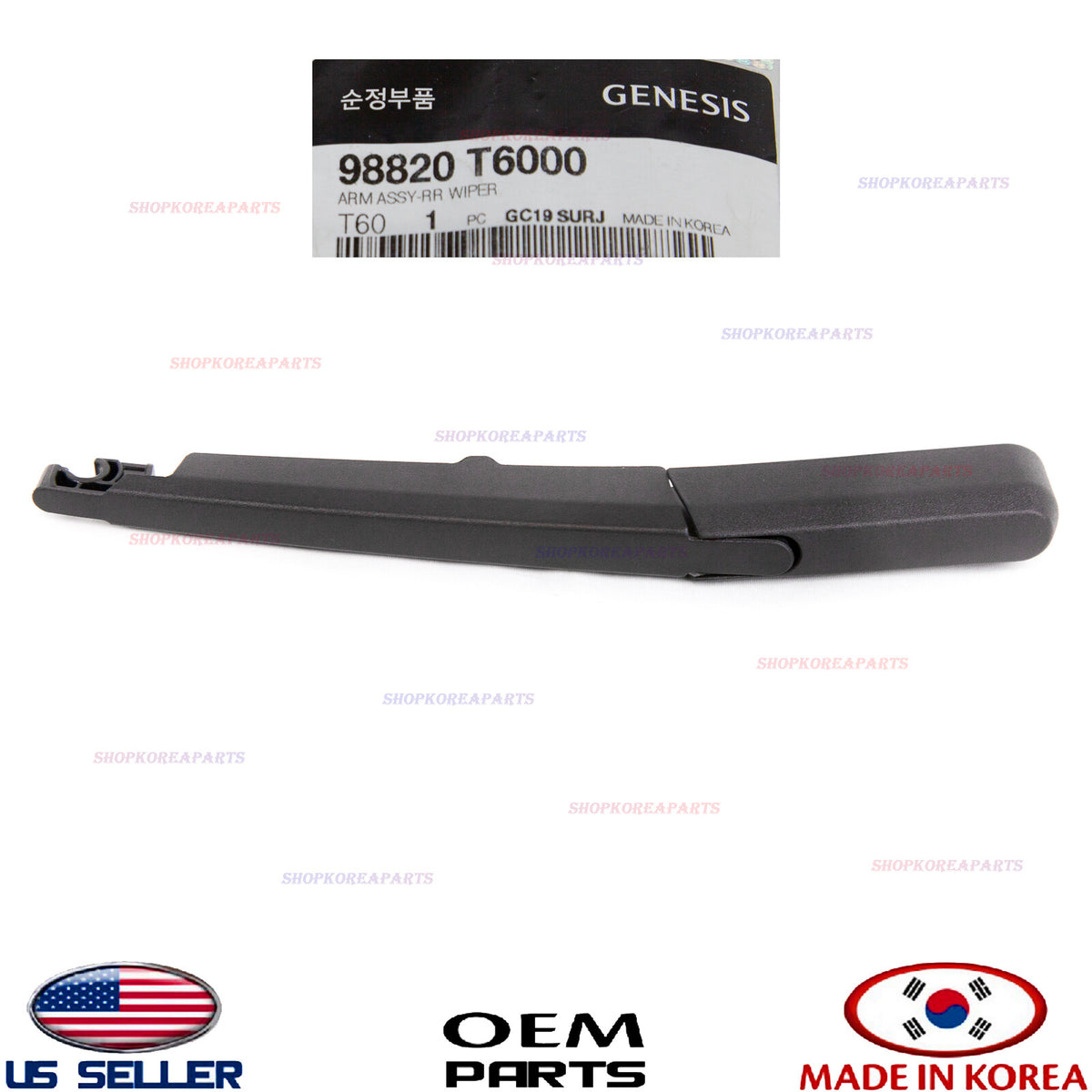 GENUINE Rear Glass Wiper Arm ⭐OEM⭐ GENESIS GV80 2021-2026 98820T6000