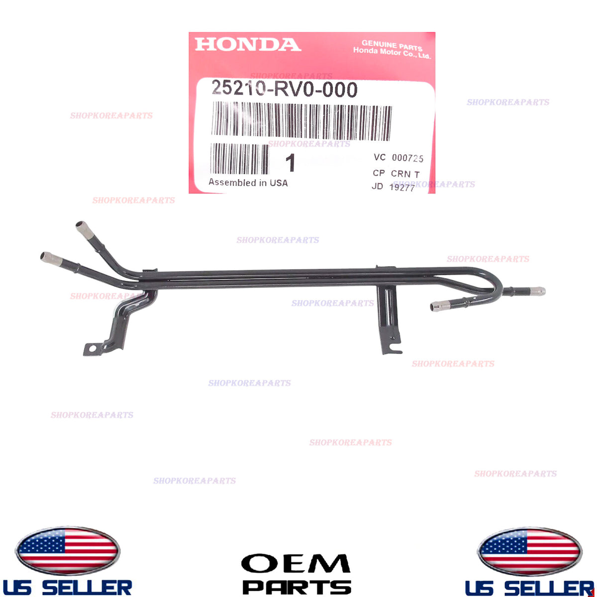 GENUINE OEM Auto Transmission Cooler Pipe C ATF 2011-2017 Honda Odyssey