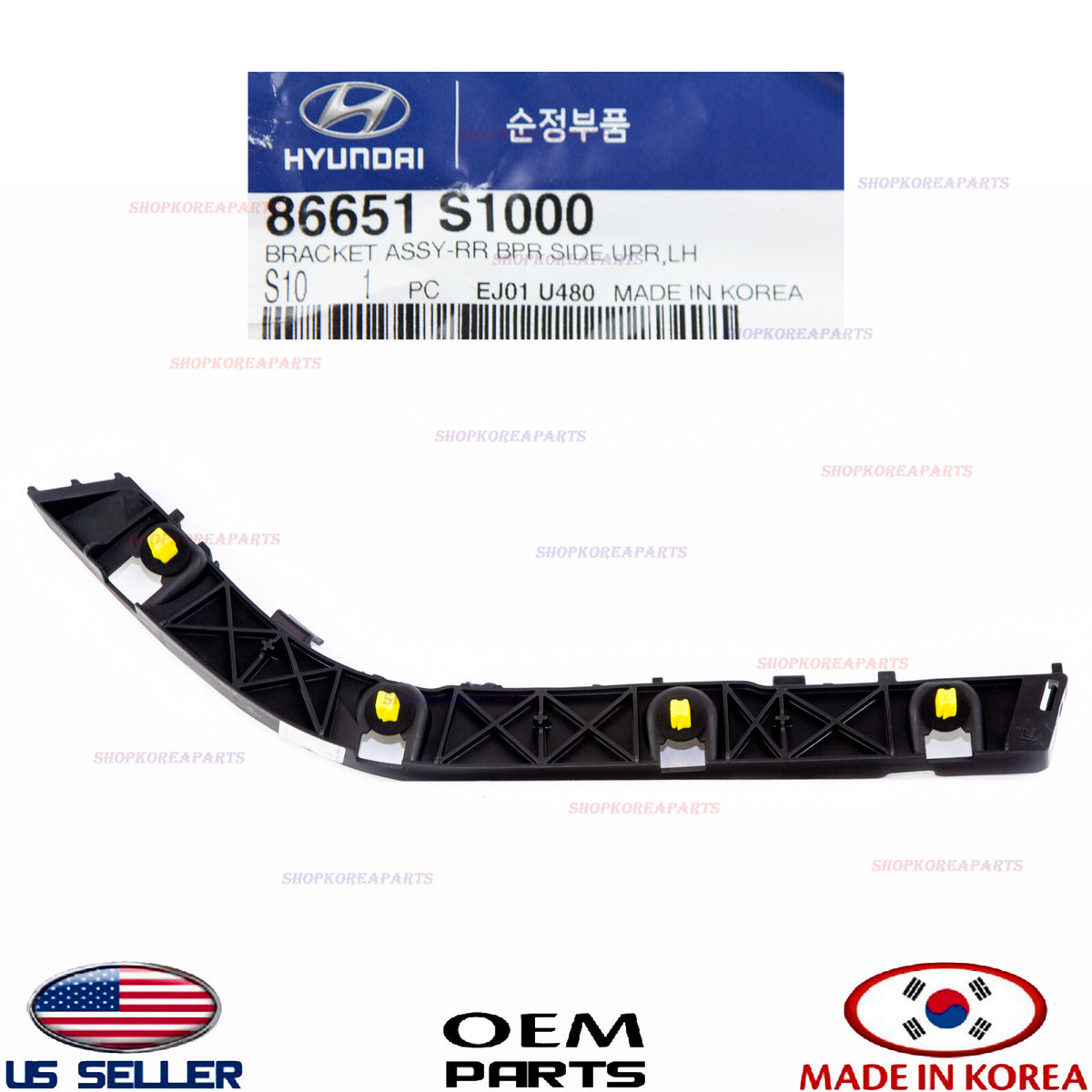 GENUINE Rear Bumper Mounting Bracket LEFT Driver Side ⭐OEM⭐ SANTA FE 2019-2020
