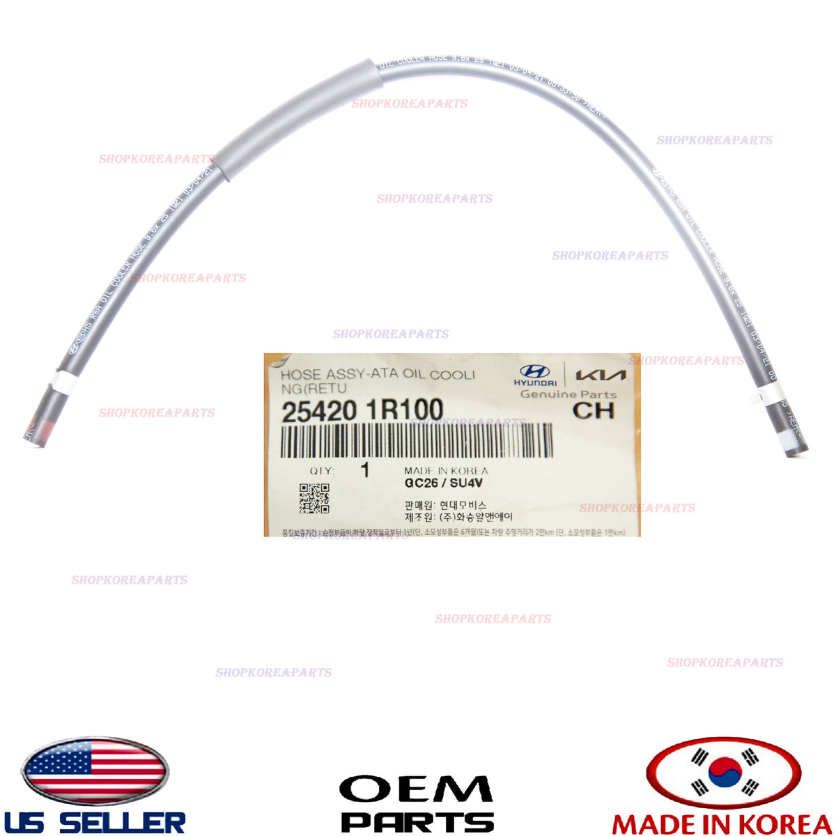 GENUINE Automatic Transaxle Oil Cooling Return Hose ⭐ ACCENT 2012-17 RIO 2012-17