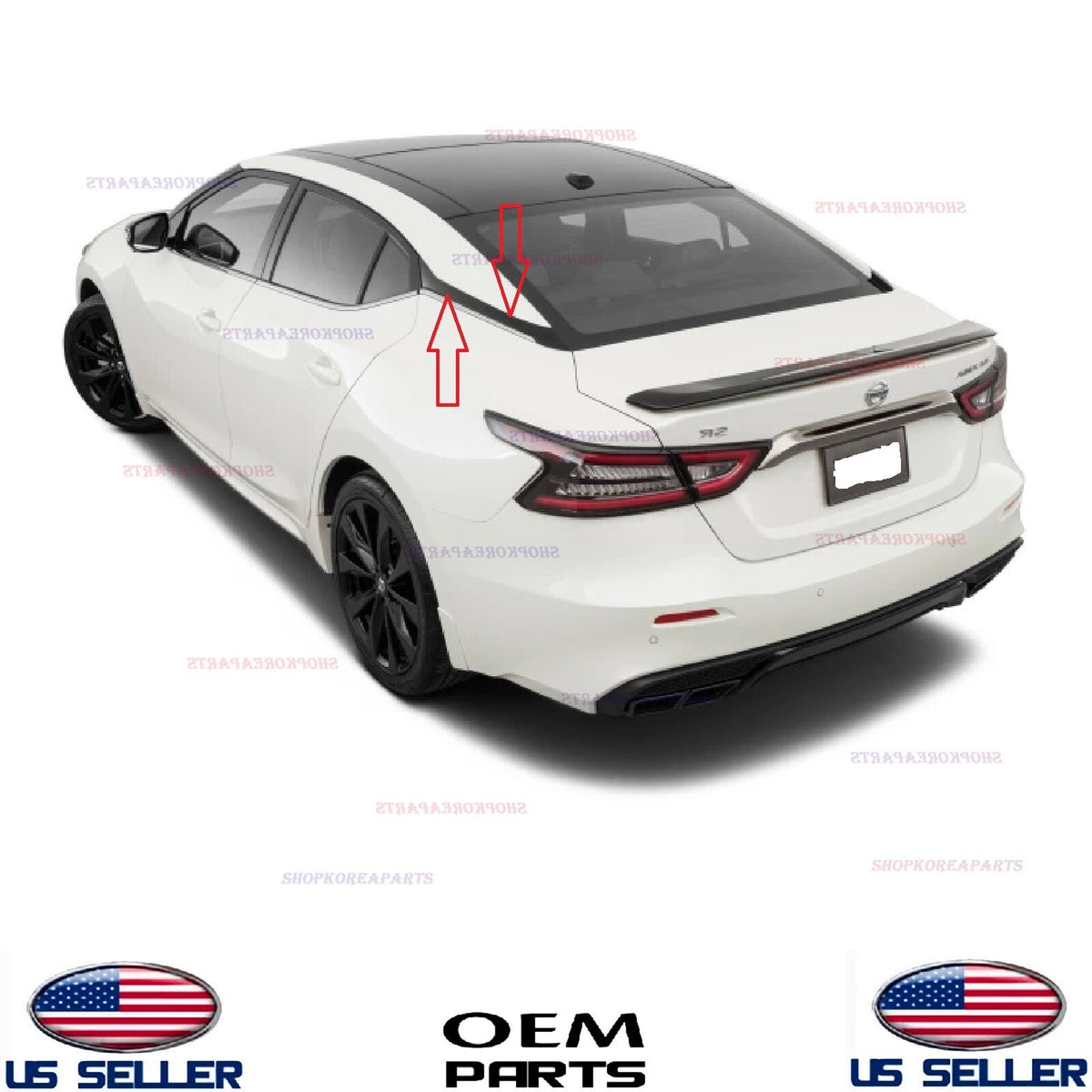 GENUINE Rear Fender Garnish Molding LEFT Driver Side OEM NISSAN MAXIMA 2016-2021