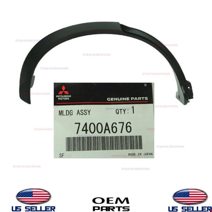 GENUINE Wheel Opening Molding Rear RIGHT Passenger Side 2018-2025 Eclipse Cross