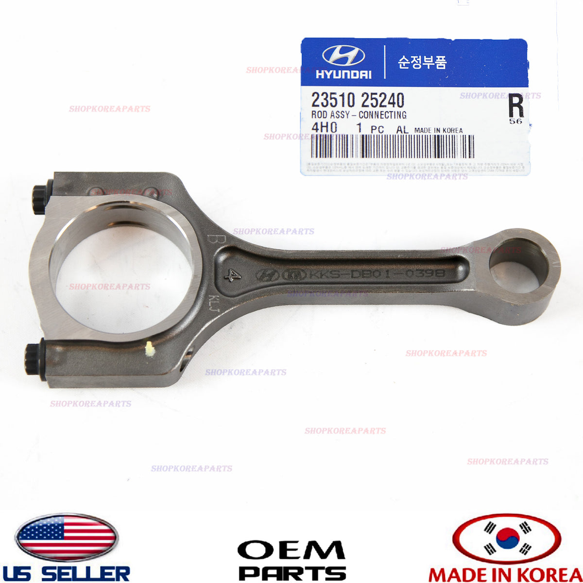 GENUINE Connecting Rod OEM Santa Fe Sonata Tucson Forte Optima Sportage 2.4L