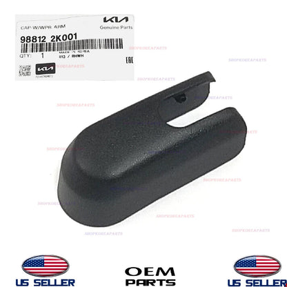 GENUINE REAR Wiper Arm Cap ⭐ Kia Soul Hyundai Accent Kona N *See Compatibility