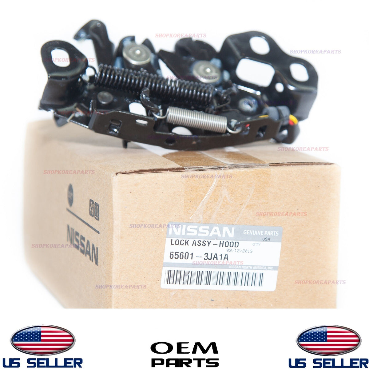GENUINE OEM Hood Latch Lock 2013-24 NISSAN Pathfinder Murano INFINITI JX35 QX60