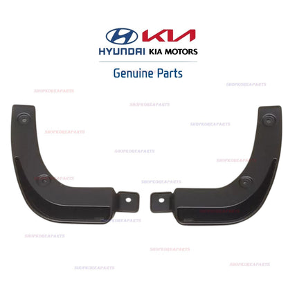 FITS: 11 - 17 KIA RIO 4DR FRONT SPLASH GUARD MUD FLAP SET OEM NEW