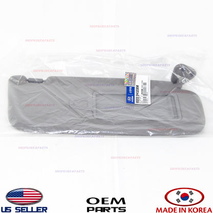GENUINE Sun Visor GRAY Right Passenger Side ⭐ OEM ⭐ Hyundai Elantra 2007-2010