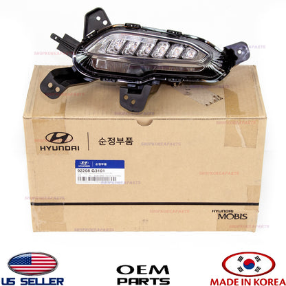 Fog Lamp Light Daytime Running Right Passenger Side Elantra GT Hatchback 2018-20