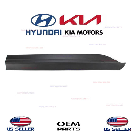 GENUINE Rear Door Lower Molding BLACK Left Driver Side ⭐OEM⭐ Carnival 2022-2026