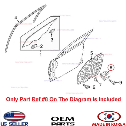GENUINE Motor Power Window Front LEFT Driver Side ⭐OEM⭐ KIA OPTIMA 2016-2020