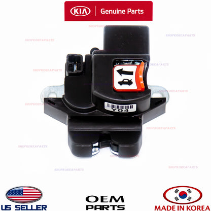 Rear Trunk Lock Actuator Tail Gate Latch OEM 14-18 FORTE 2DR 4DR w/Keyless Entry