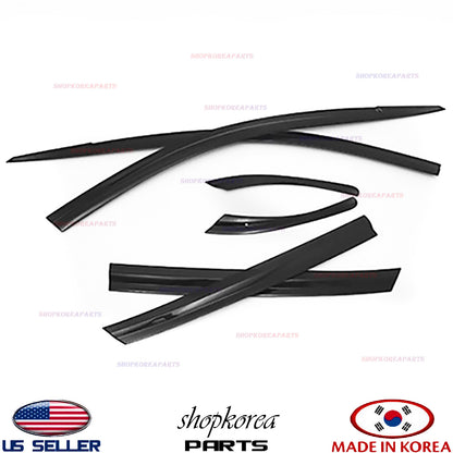 Window Door Visor Vent Shade Rain Guard OUTSIDE 2020-2023 Hyundai Kona N