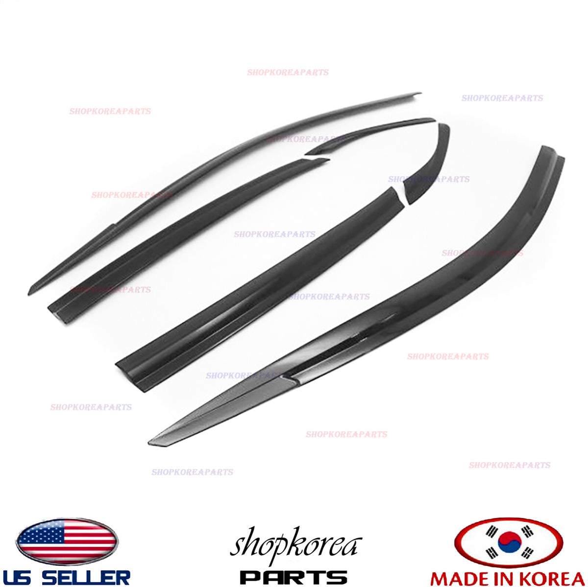 Window Door Visor Vent Shade Rain Guard OUTSIDE 2020-2023 Hyundai Kona N