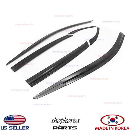 Window Door Visor Vent Shade Rain Guard OUTSIDE 2020-2023 Hyundai Kona N