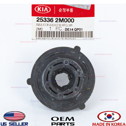 GENUINE Radiator Lower Mounting Insulator OEM for Various Hyundai Kia 2007-2016