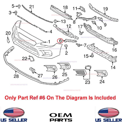 GENUINE Front Bumper Bracket LEFT Driver Side ⭐OEM⭐ Subaru WRX STI 2015-2021