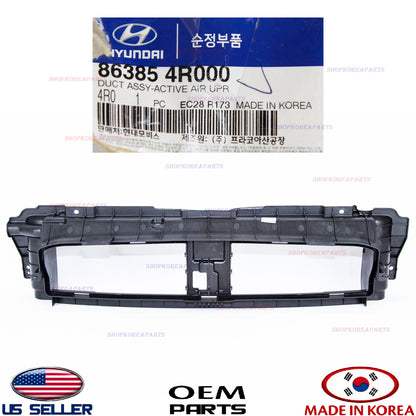 GENUINE Radiator Core Support - Air Duct Upper OEM Sonata HYBRID 2011-2015