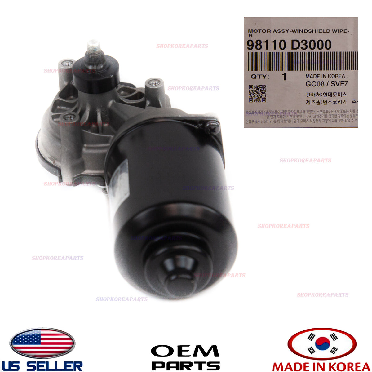 GENUINE Front Windshield Wiper Motor ⭐OEM⭐ Hyundai Tucson 2016-2021 98110D3000