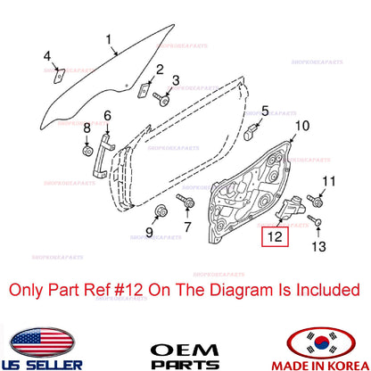 GENUINE Motor Power Window RIGHT Passenger Side ⭐OEM⭐ GENESIS COUPE 2010-2016