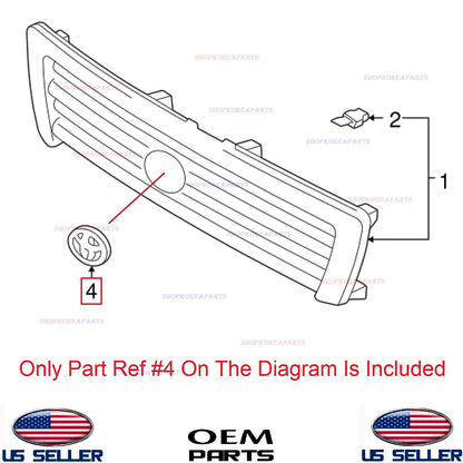 GENUINE Front Grille Emblem Logo Symbol OEM Toyota *See Compatiblity 75311-35090
