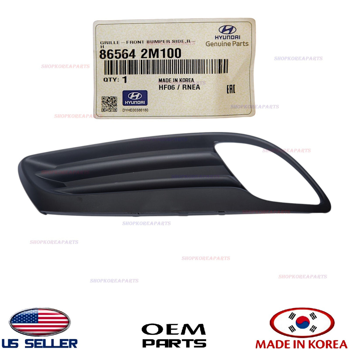 GENUINE Front Bumper Fog Lamp Bezel Cover RIGHT ⭐OEM⭐ Genesis Coupe 2010-2012