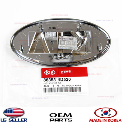 GENUINE Front Grille Emblem Kia Logo Mark Badge Ornament OEM Kia Sedona 2007-14