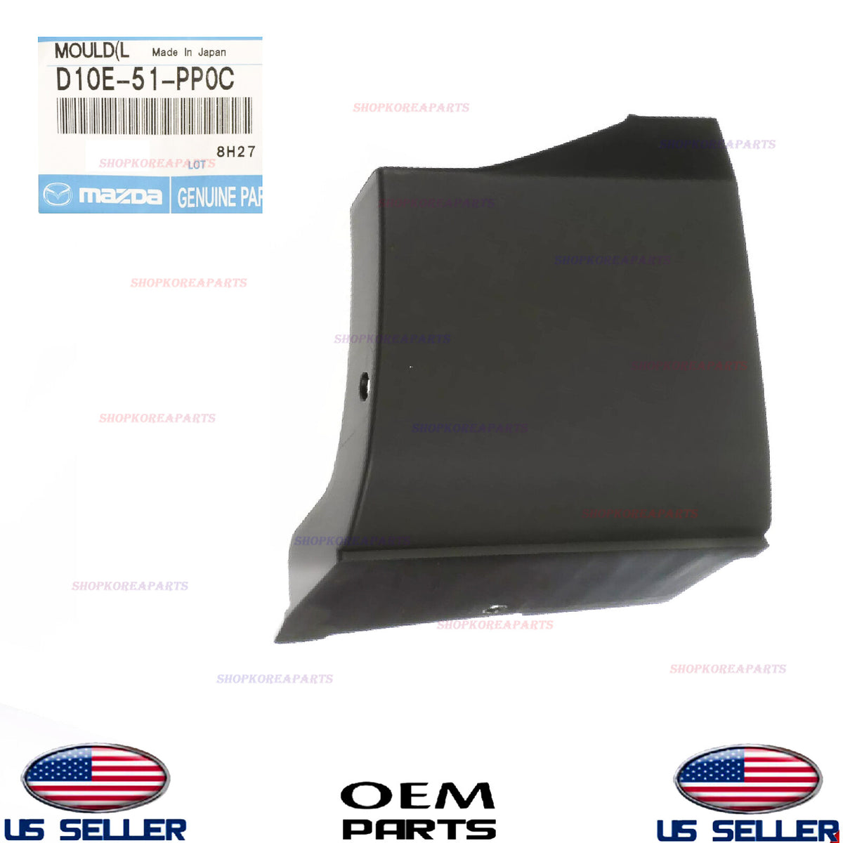 GENUINE OEM Front LEFT Fender Driver Side Lower Molding Mazda CX-3 2016-2021