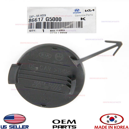 GENUINE Rear Bumper Tow Eye Hook Cap Cover ⭐OEM⭐ KIA NIRO 2017-2019 86617G5000