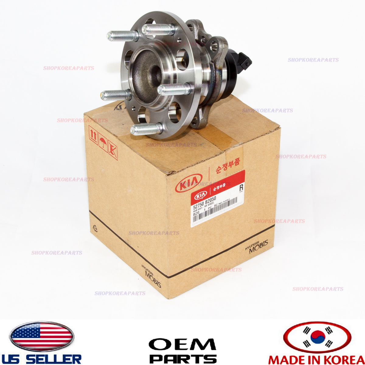 OEM Rear Wheel Hub & Bearing GENUINE KIA SOUL 2014-2019 52750B2050