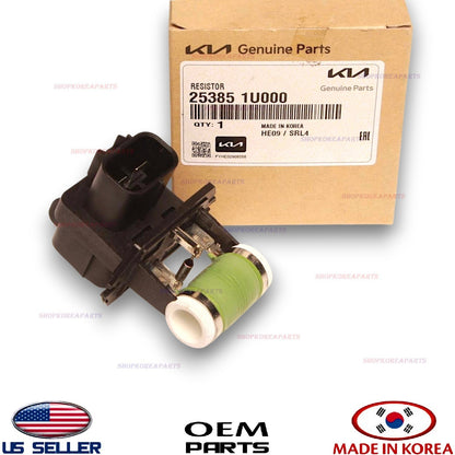 OEM Engine Cooling Fan Resistor ⭐GENUINE⭐ HYUNDAI KIA 07-14 *See compatibility