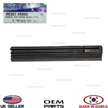 GENUINE Rubber Band for Windshield Wiper RIGHT OEM HYUNDAI KIA See Compatibility