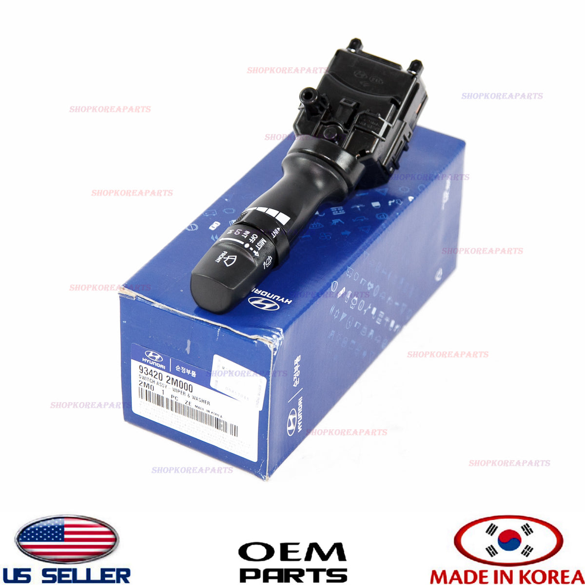GENUINE OEM Windshield Wiper Washer Switch Lever Genesis Coupe Optima Forte