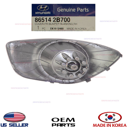 GENUINE Front Bumper Fog Lamp Cap Cover RIGHT Passenger Side OEM SANTA FE 10-12