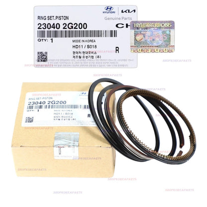 ✅GENUINE✅ Engine Piston Rings Set for Various Hyundai Kia 2.4L See compatibility