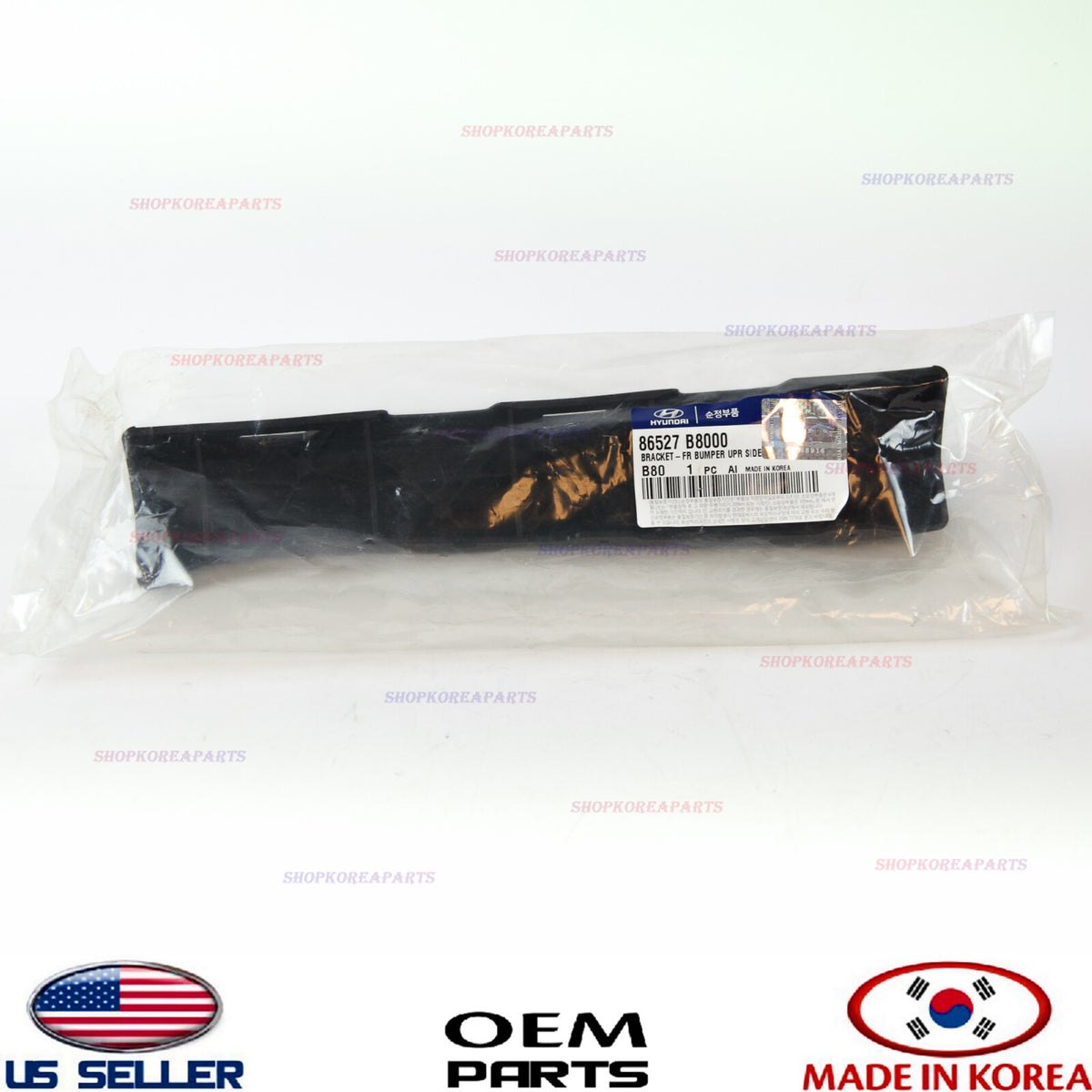 GENUINE Front Bumper Bracket Upper Left Driver Side OEM Santa Fe XL 2013-2016