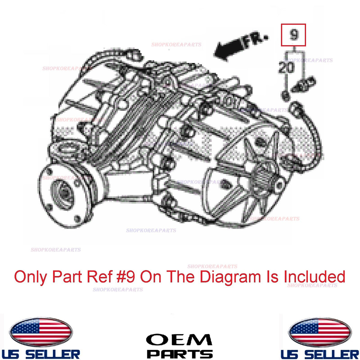 Differential Oil Temperature Sensor ⭐OEM⭐ Honda Acura 01-15 *See Compatibility