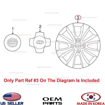 GENUINE 14" Hubcap Hub Cap Wheel Cover ⭐OEM⭐ HYUNDAI ACCENT 2015-2017 529601R100