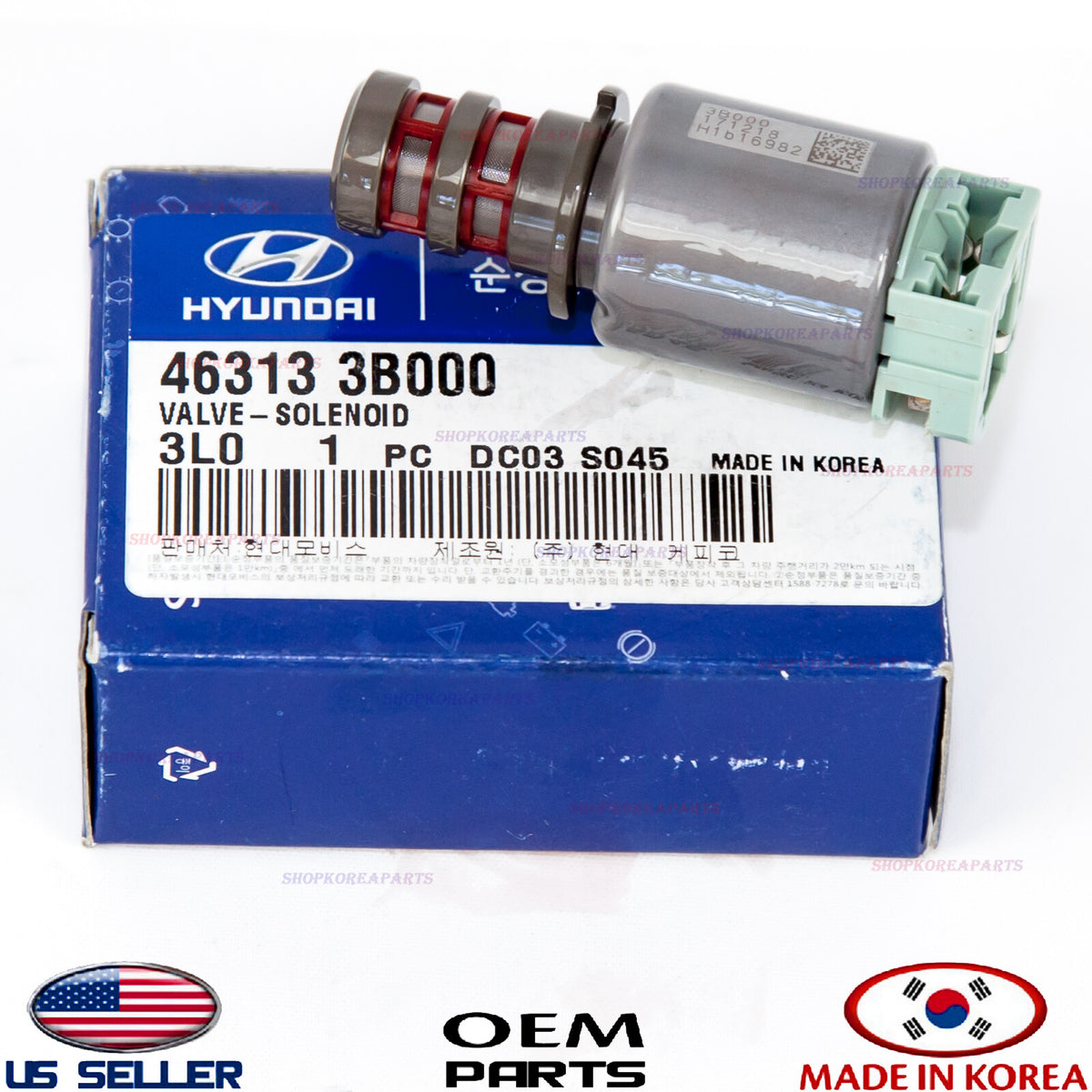 GENUINE Solenoid Valve Auto Transmission Hyundai Kia 2006-19 *See compatibility