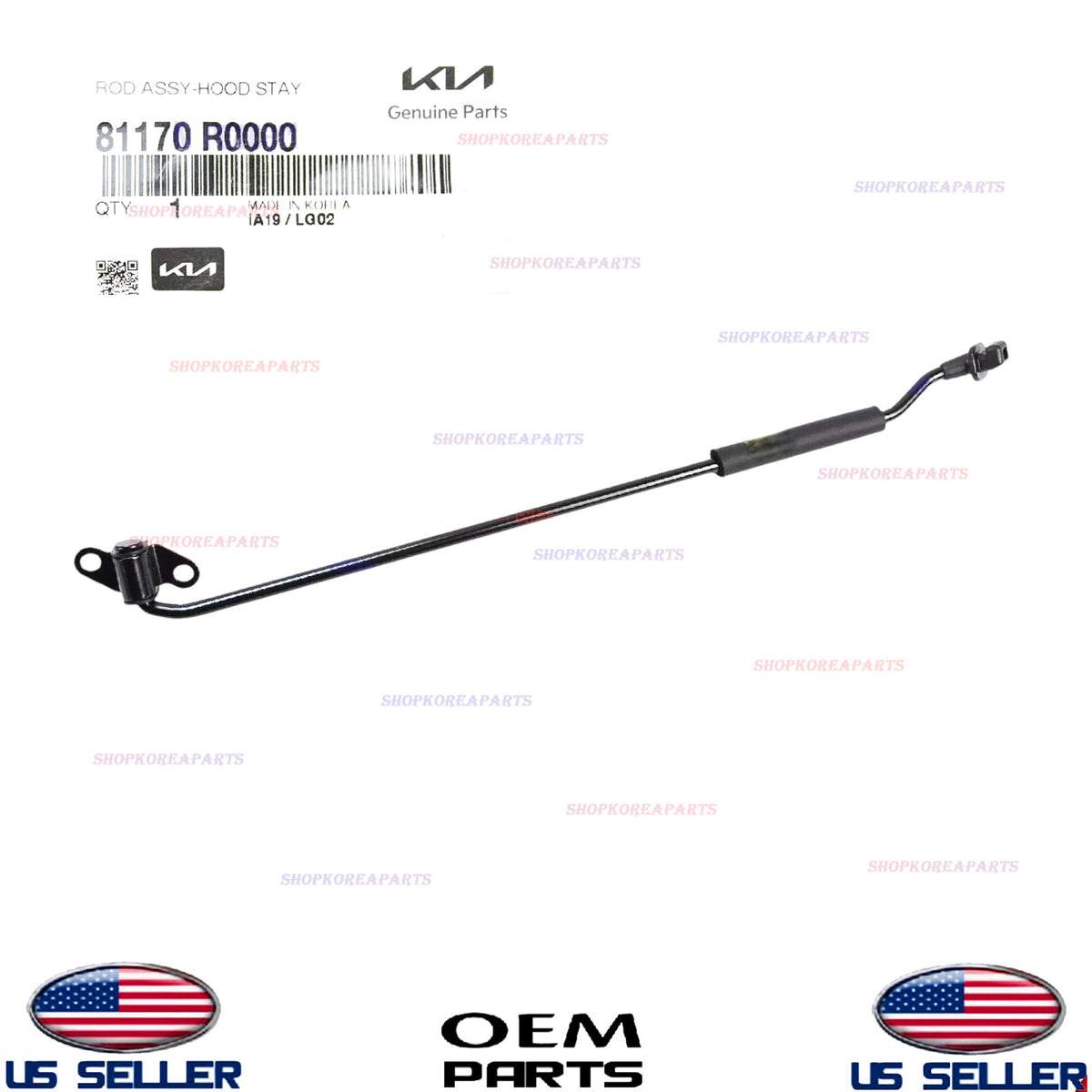 GENUINE OEM Hood Stay Rod 2022-2025 Kia Carnival 81170-R0000