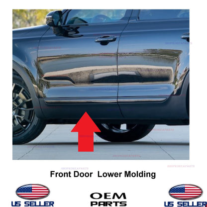 GENUINE OEM Front Door Driver Side Lower Molding Garnish 2020-2022 Kia Telluride