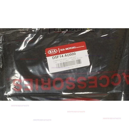 FITS: 16 - 20 KIA OPTIMA FLOOR MAT SET 4PC W/BLACK OPTIMA LOGO OEM NEW