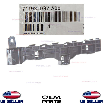 GENUINE Front Bumper Bracket RIGHT Passenger Side OEM Honda *See Compatibility