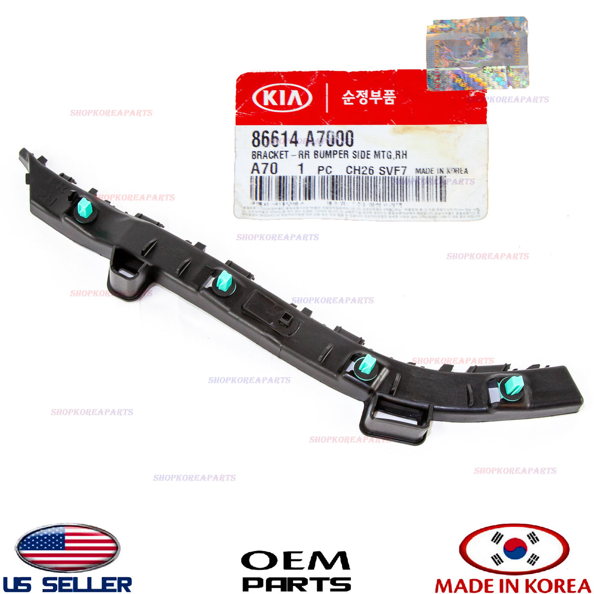 GENUINE Rear Bumper Mounting Bracket RIGHT Passenger Side OEM FORTE Sedan 14-18